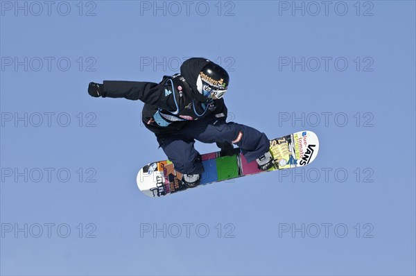 Snowboarder at LG Snowboard FIS World Cup 2011