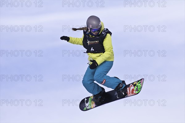 Snowboarder at LG Snowboard FIS World Cup 2011