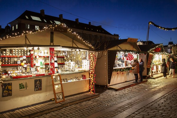 Restaurant in christmas time