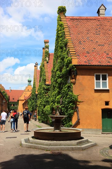 The Fuggerei Fountain