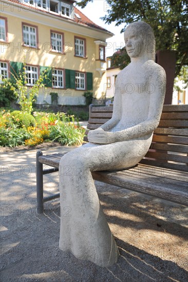 Snow White on the Park Bench by Bettina Seitz 2015 in Lohr am Main