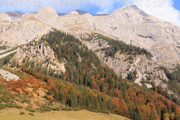 Karwendel Mountains near Ahornboden