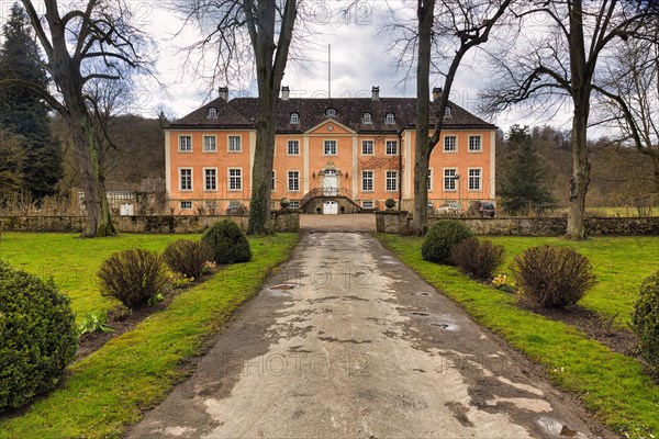 Approach to the manor house