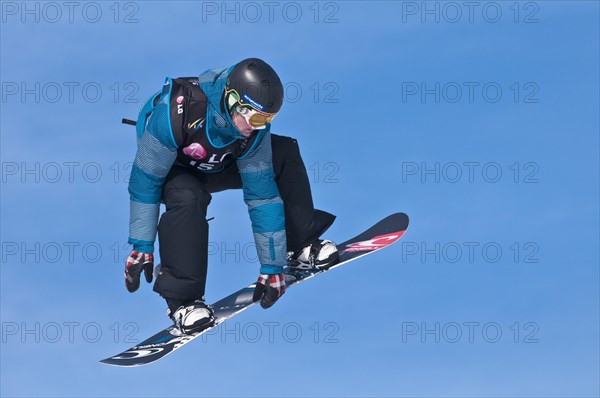 Snowboarder at LG Snowboard FIS World Cup 2011