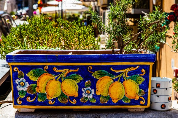 Cefalu with picturesque old town