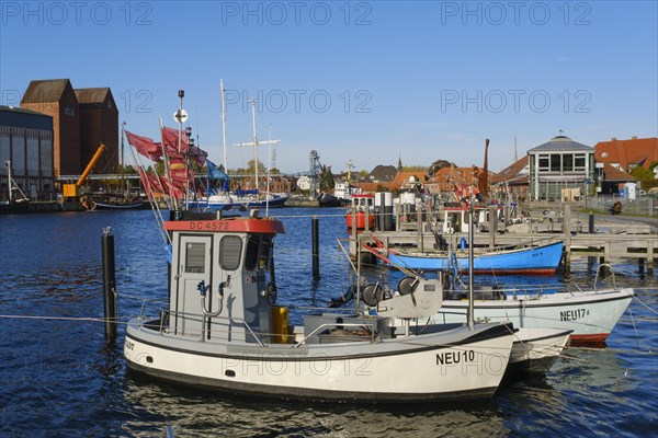 Fishing boats in the harbour