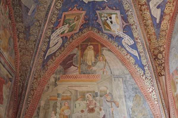 St. Jakob in Kastelaz with its famous Romanesque frescoes