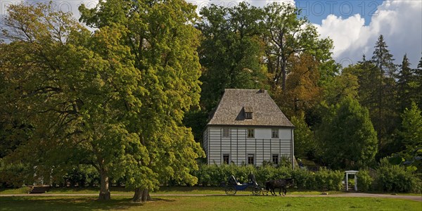 Goethe's Garden House in the Park on the Ilm