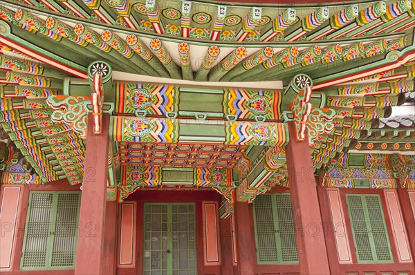 Ceiling and entrance detail