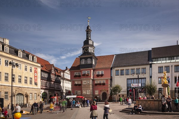 Market square with town hall