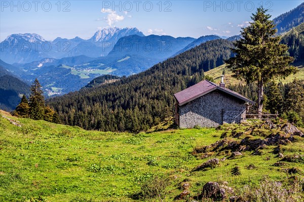 View of the Kufstein Valley and the Kaisergebirge