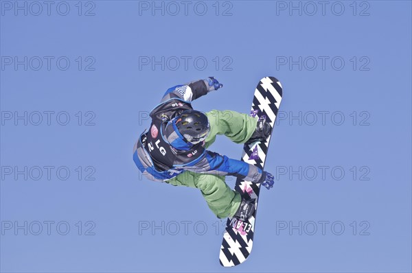 Snowboarder at LG Snowboard FIS World Cup 2011