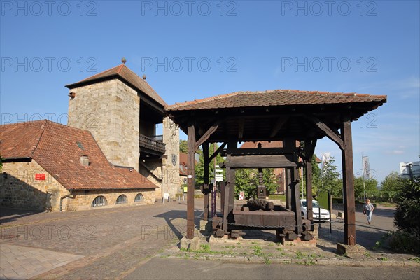 Wine press and German Wine Gate