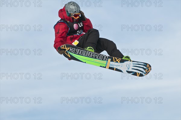 Snowboarder at LG Snowboard FIS World Cup 2011