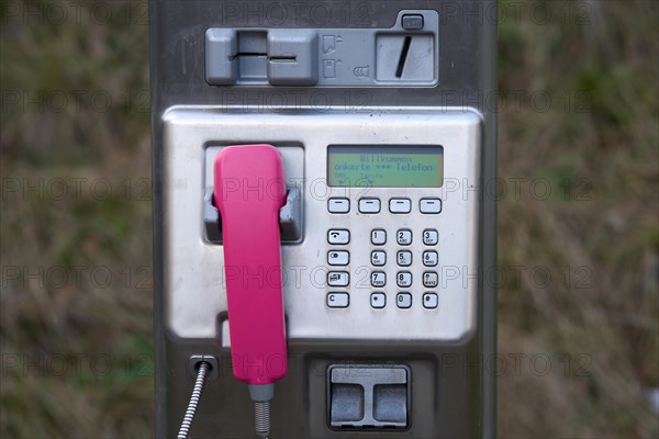A public telephone
