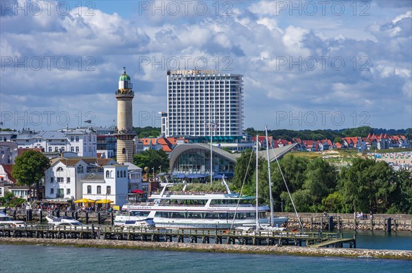 World-famous backdrop: Hotel Neptun