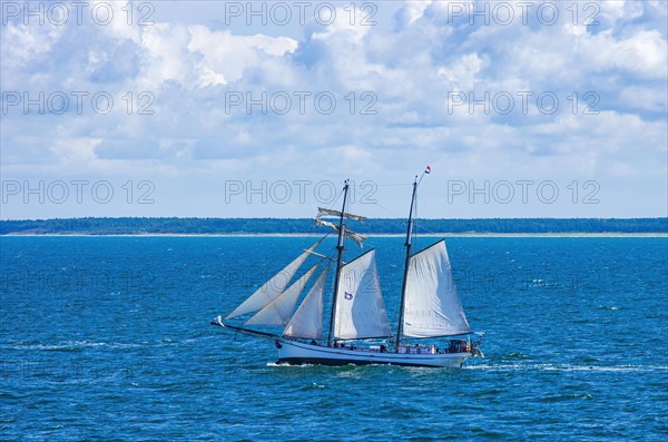 A small sailing ship