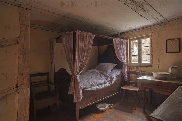 Bedroom of a small winegrower