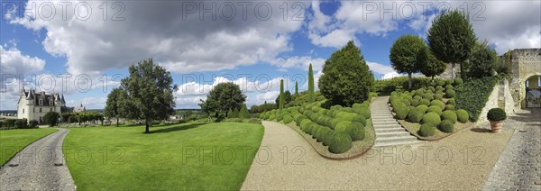 Gardens of the Renaissance Castle of Amboise