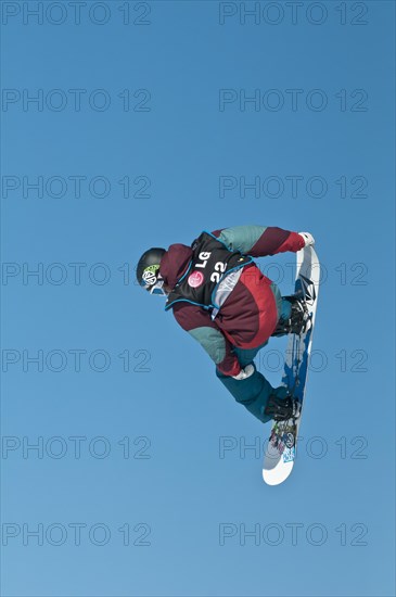 Snowboarder at LG Snowboard FIS World Cup 2011