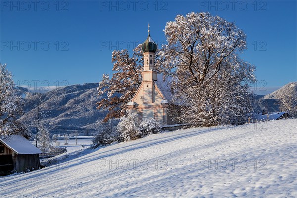 Winter landscape with Ramsachkircherl