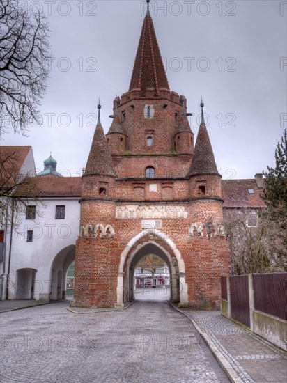 The historic red brick Kreuztor