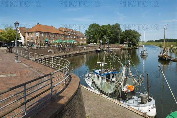 Old harbour with warehouses