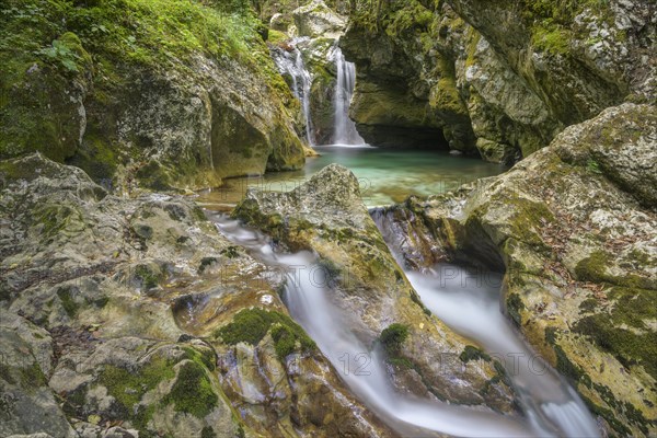 Waterfall on the Lepena Stream