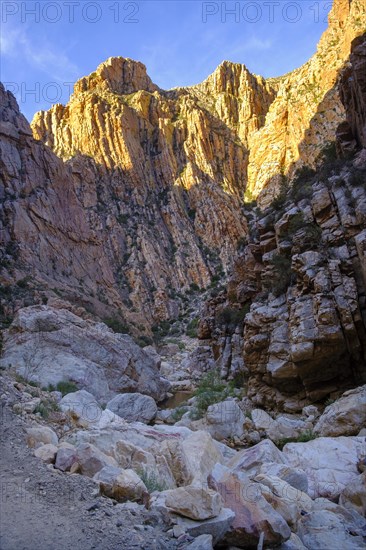 Quartzite rocks Swartberg Road