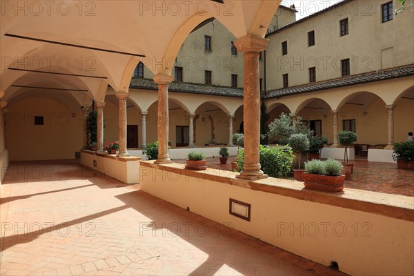 In the old town of Pienza