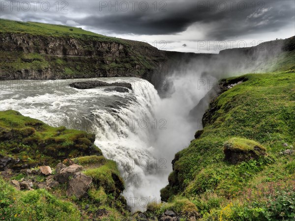 Gullfoss waterfall