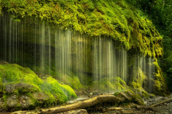 The Dietfurt waterfall