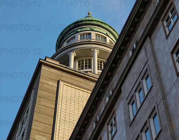 Detail of the southern cupola building at Frankfurter Tor