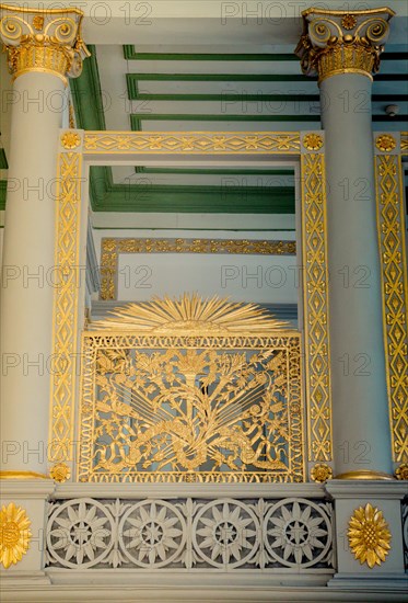 Ottoman marble stone carving art in detail