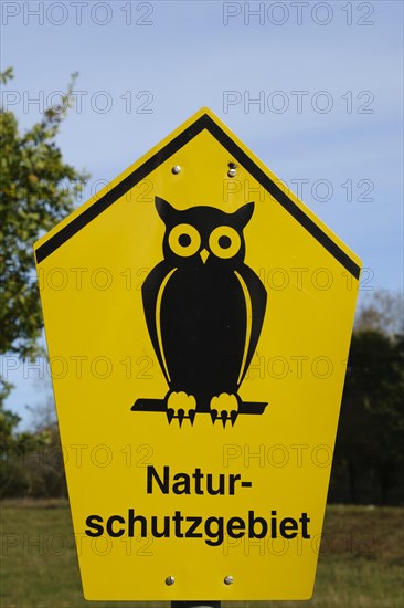 Sign Nature Reserve