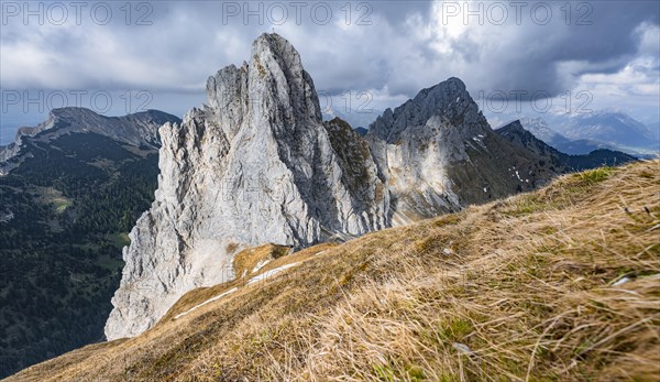 Rocky summit of the Gimpel