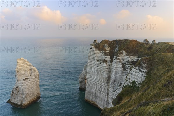 Aiguille at the Falaise d'Aval