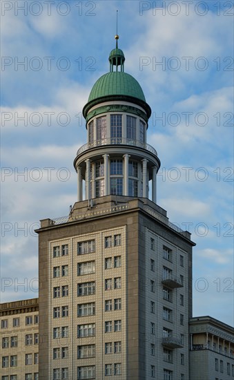 The northern domed building at Frankfurter Tor