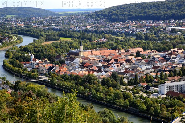 Panorama hike over Kelheim with various viewpoints. Kelheim