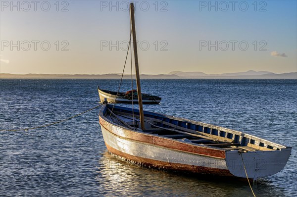 Fishing boats in the harbour of Diego Suarez