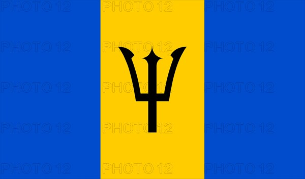 National Flag of Barbados