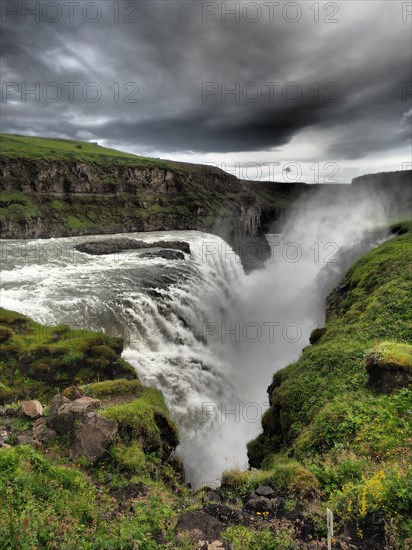 Gullfoss waterfall