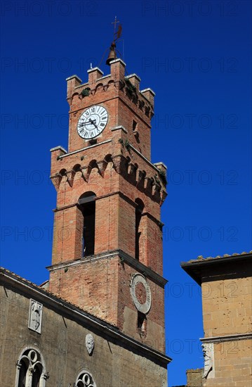 In the old town of Pienza