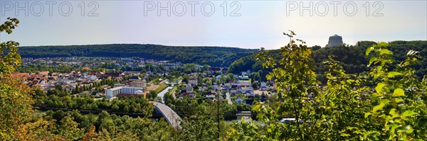 Panorama hike over Kelheim with various viewpoints. Kelheim