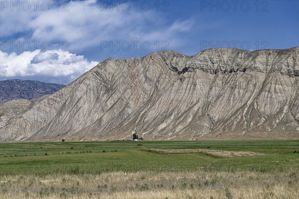Landscape along the At-Bashy Range