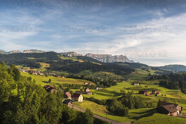 Meadows and pastures in Appenzellerland