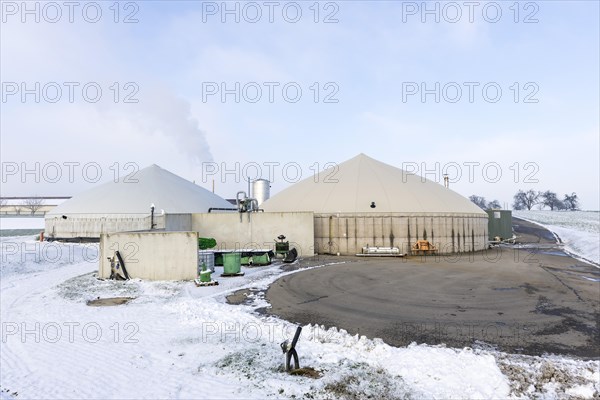 Biogas plant near Backnang