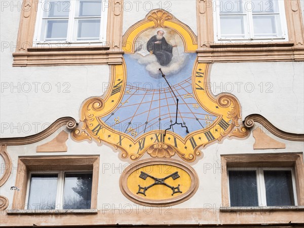 Sundial at the Archabbey of St. Peter