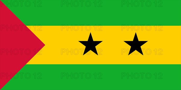 National flag of Sao Tome and Pricipe
