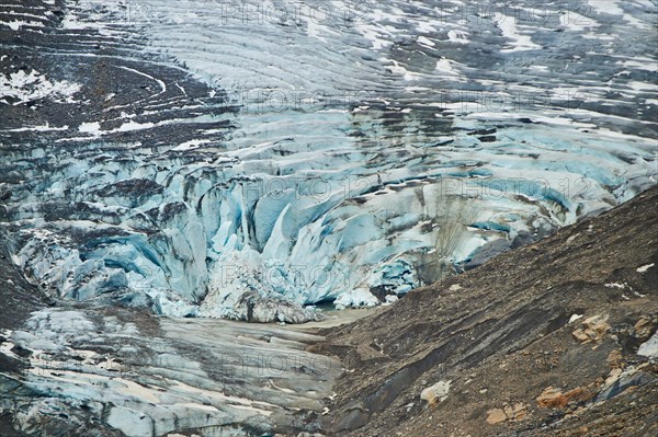 Close-up of Pasterze Hochalpengletscher